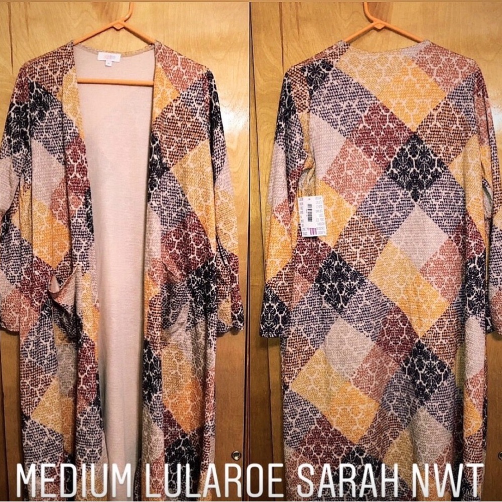 LULAROE Sarah - EUC - medium - great colors